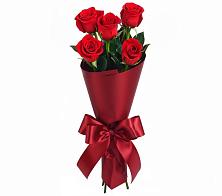 Букет 5 Красных роз Эдлесс Лав в Турыгино