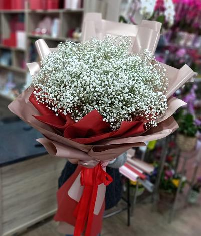 Букет цветов из: Гипсофила в Турыгино