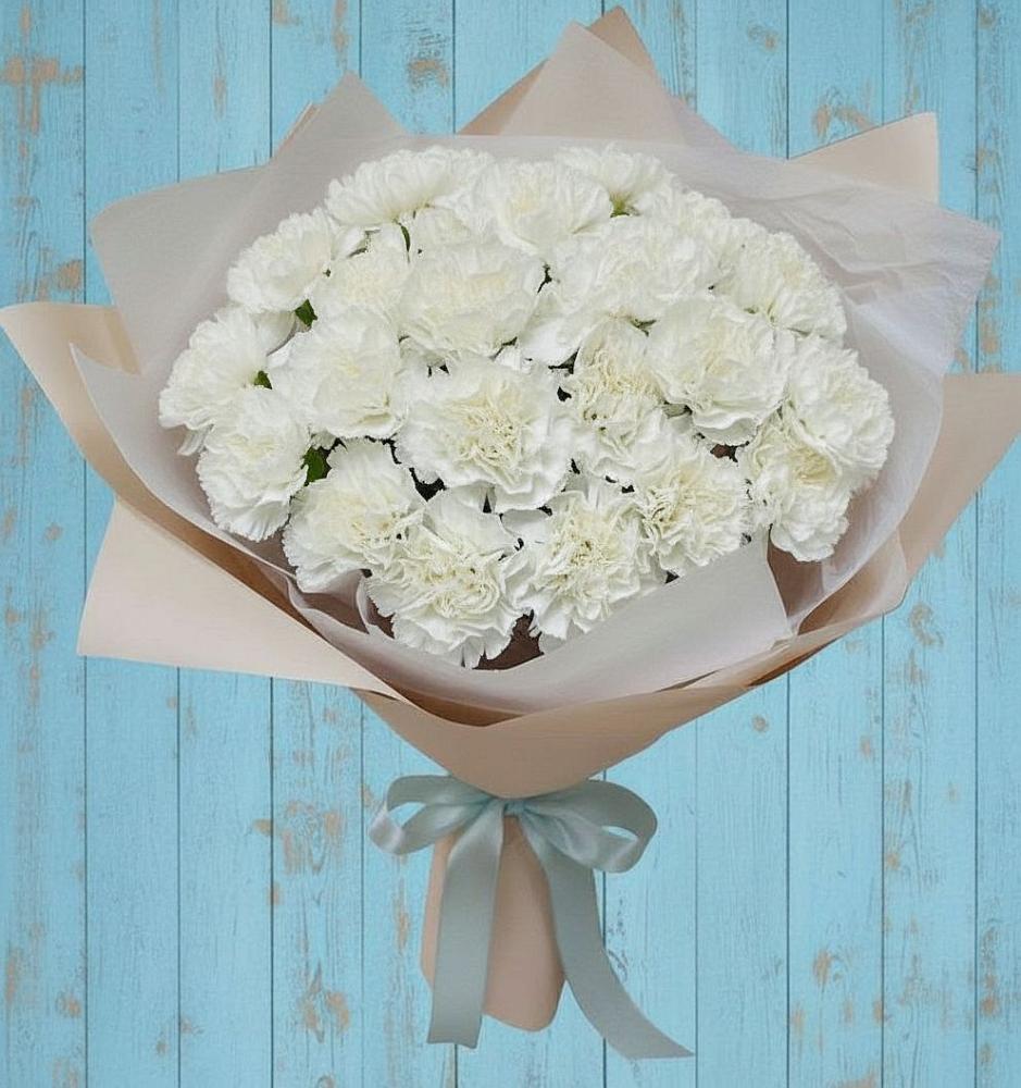 Букет цветов из: Гвоздики в Турыгино