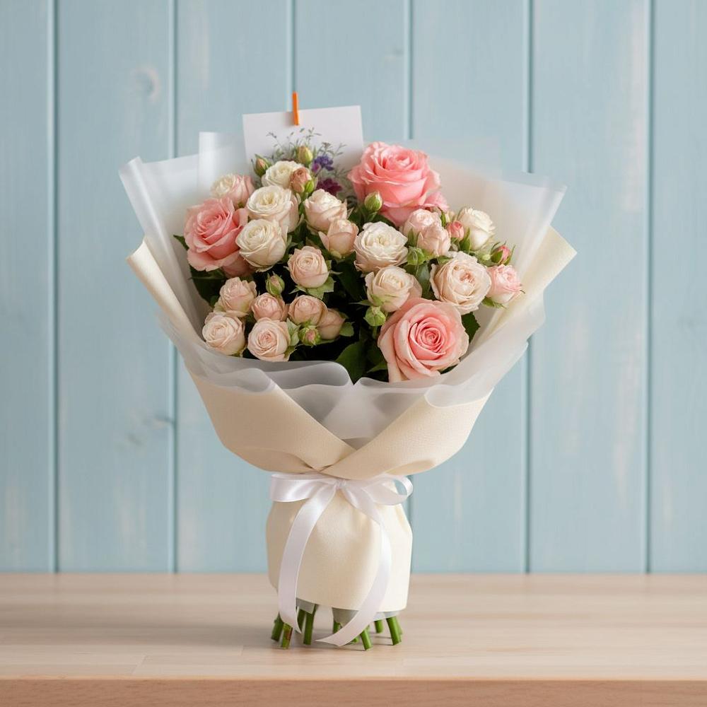 Букет цветов из: Розы в Турыгино