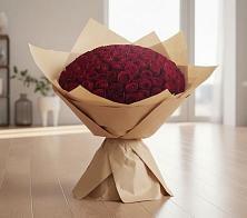 Букет 101 Красная роза в Турыгино
