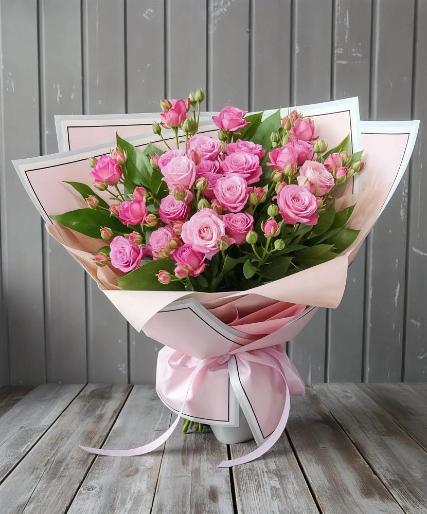 Букет Розовый кустик в Турыгино