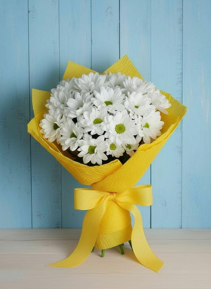 Букет цветов из: Хризантемы в Турыгино