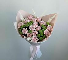 Букет цветов из:  Розы и Хризантемы #REPLACE_PRED# Турыгино