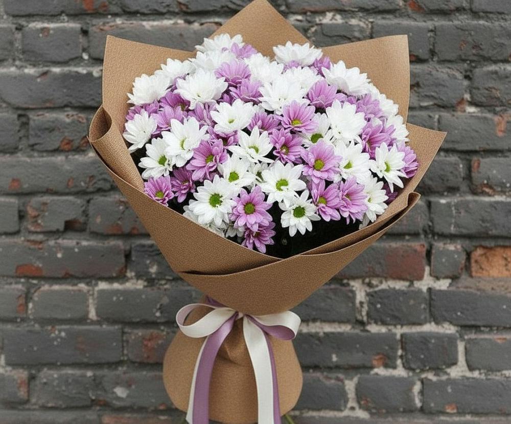 Букет цветов из: Хризантемы в Турыгино