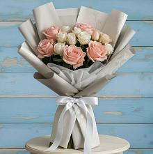 Букет цветов из:  Розы #REPLACE_PRED# Турыгино