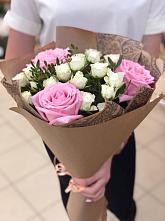 Букет цветов из:  Розы #REPLACE_PRED# Турыгино