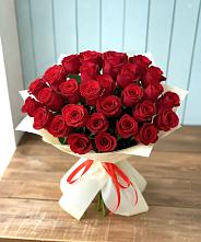 Букет 29 Красных роз в Турыгино