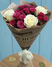 Букет цветов из:  Розы #REPLACE_PRED# Турыгино