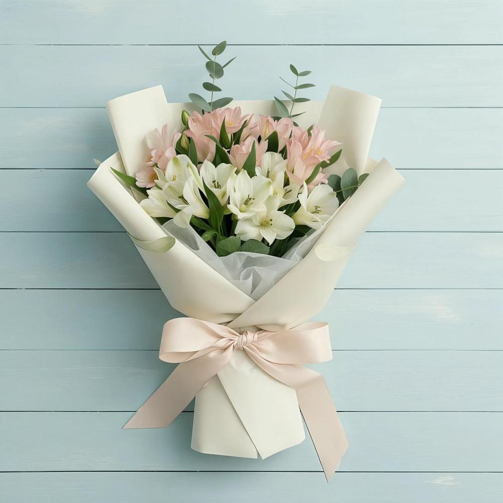 Букет цветов из: Альстромерии в Турыгино