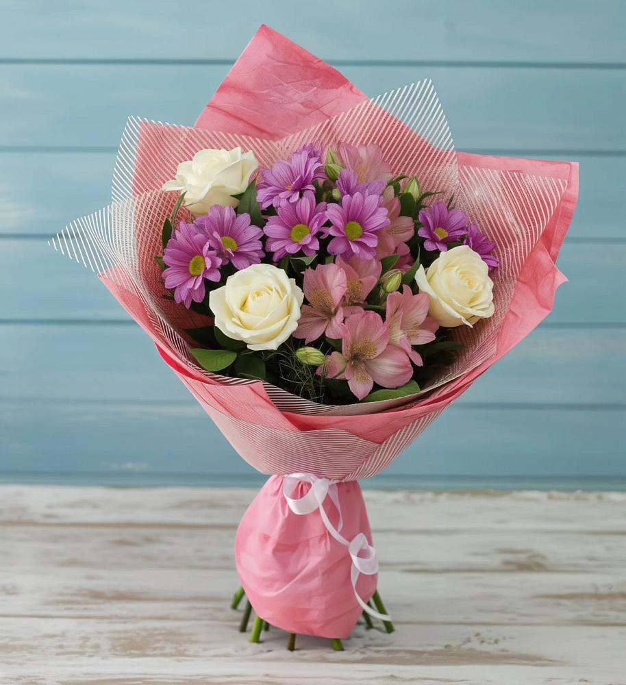 Букет цветов из: Герберы в Турыгино