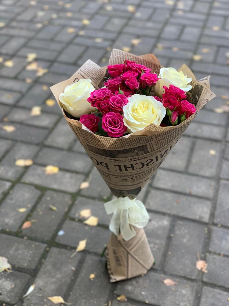 Букет цветов из: Розы в Турыгино