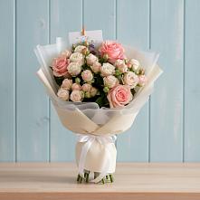 Букет цветов из:  Розы #REPLACE_PRED# Турыгино