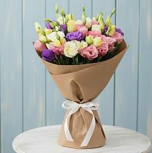 Букет цветов из:  Лизиантусы в Турыгино
